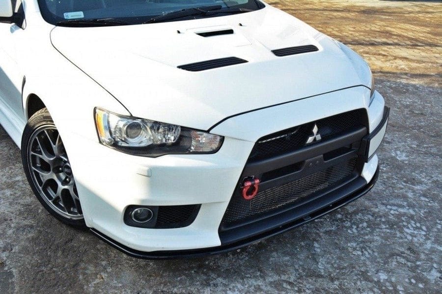 Maxton Design Mitsubishi Lancer EVO X Front Splitter V.2