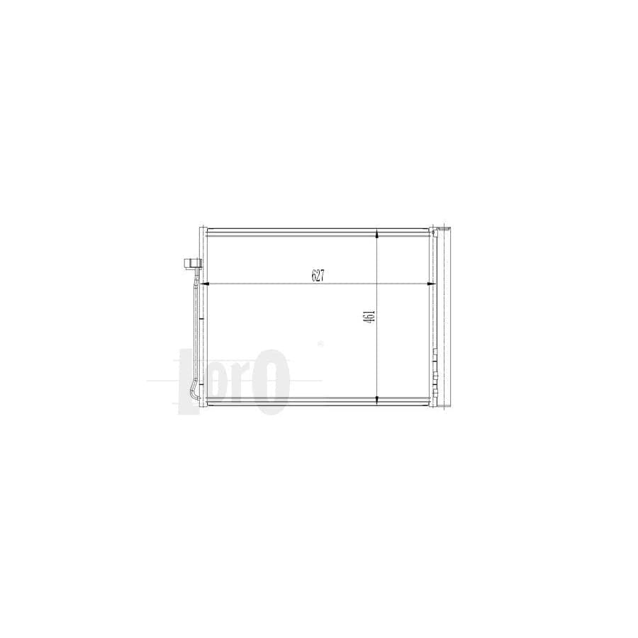 Abakus 0040160020 Air Conditioning Condenser | ML Performance UK