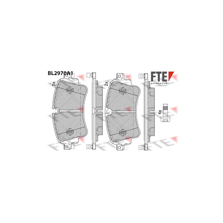 Fte BL2970A1 Brake Pad Set | ML Performance UK Car Parts