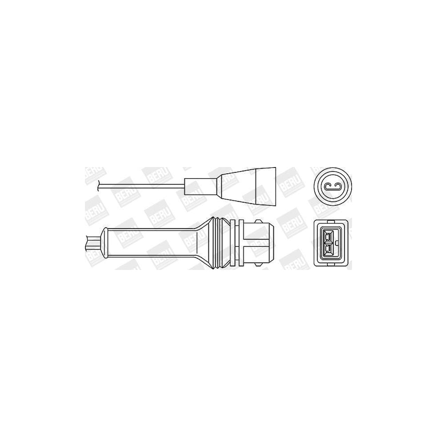 Beru OZH044 Lambda Sensor