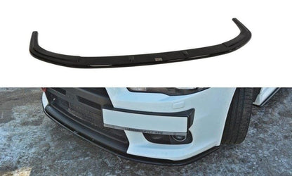 Maxton Design MI-LA-10-EVO-FD2T Front Splitter V.2 Mitsubishi Lancer EVO X | ML Performance UK Car Parts