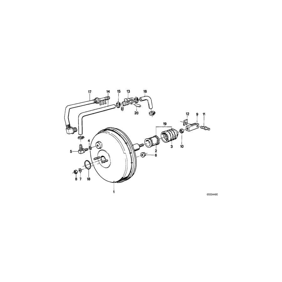 Genuine BMW 34331155517 E28 Repair Kit Filter GIRLING (Inc. 524td) | ML Performance UK Car Parts