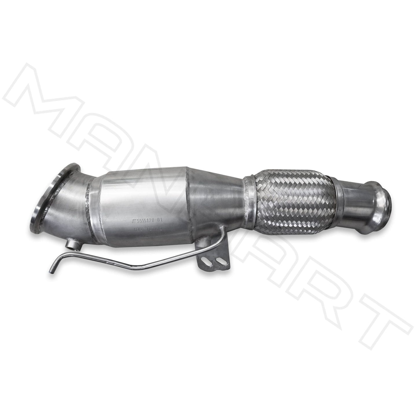 MANHART MHSUPRA11100 DOWNPIPE SPORT FOR TOYOTA GR SUPRA WITH 300 CELLS HJS CATALYTIC CONVERTER