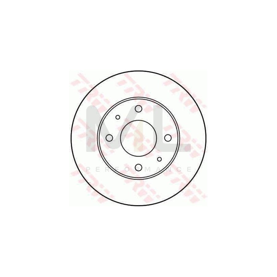 TRW DF2798 Brake Disc Vented | ML Performance Car Parts