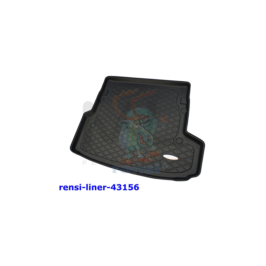 RENSI 43156 Car boot tray for BMW 3 Touring (F31) Plastic | ML Performance Car Parts