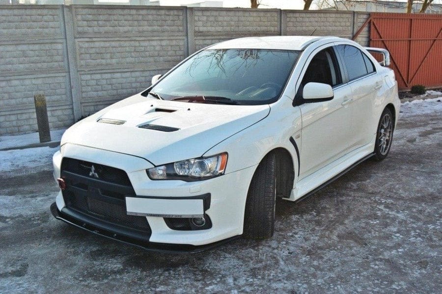 Maxton Design Mitsubishi Lancer EVO X Front Splitter V.1