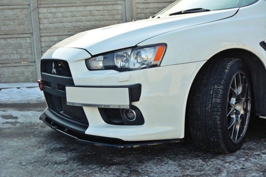 Maxton Design Mitsubishi Lancer EVO X Front Splitter V.1