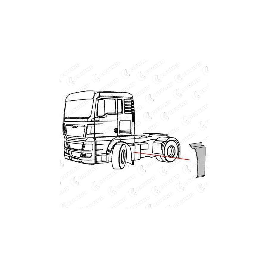 Covind Tgx/207 Fender Flare | ML Performance UK