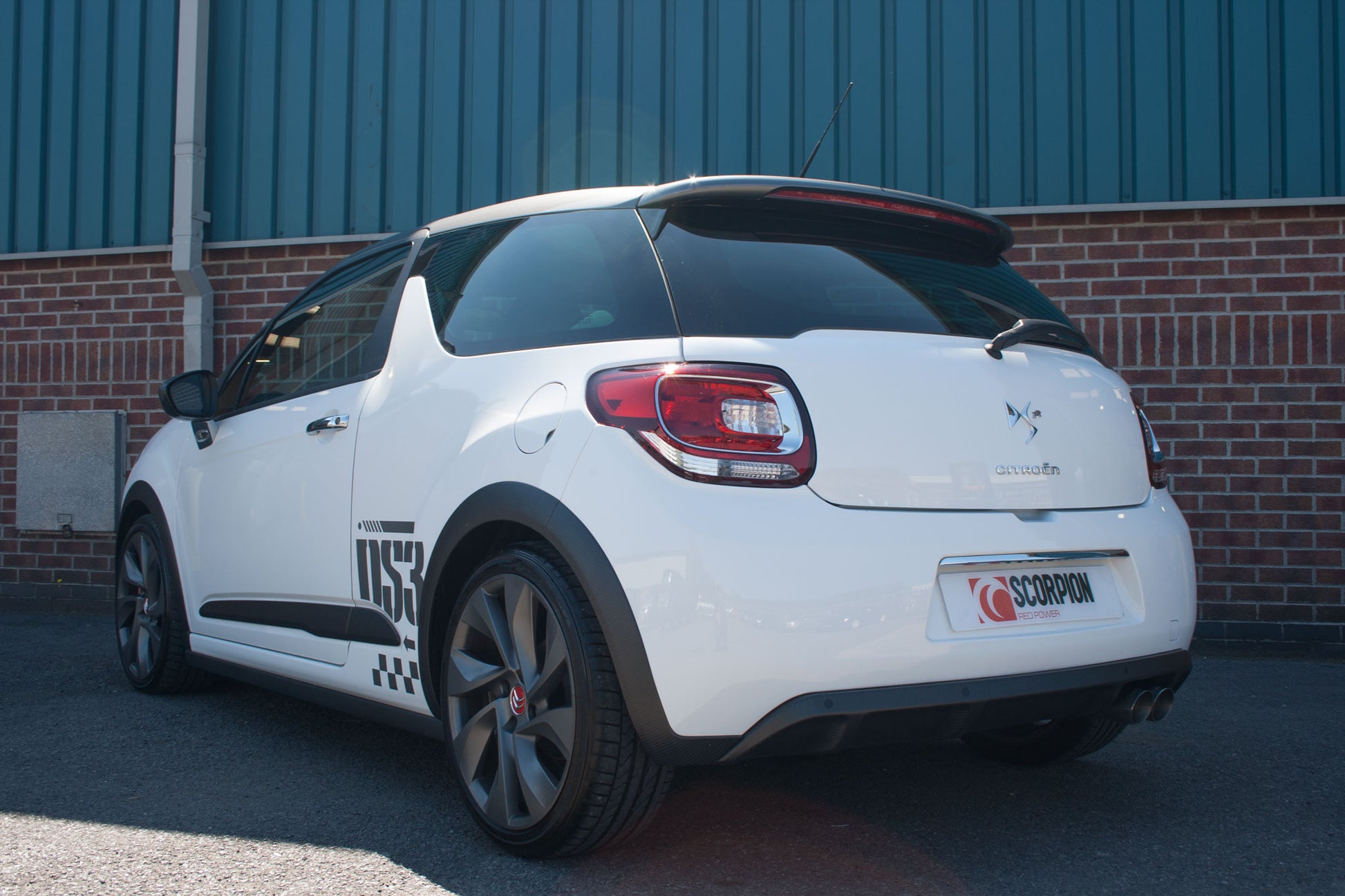 Scorpion SCN014 Citroen DS3 Racing & 1.6 T Resonated Cat-Back System  | ML Performance UK UK