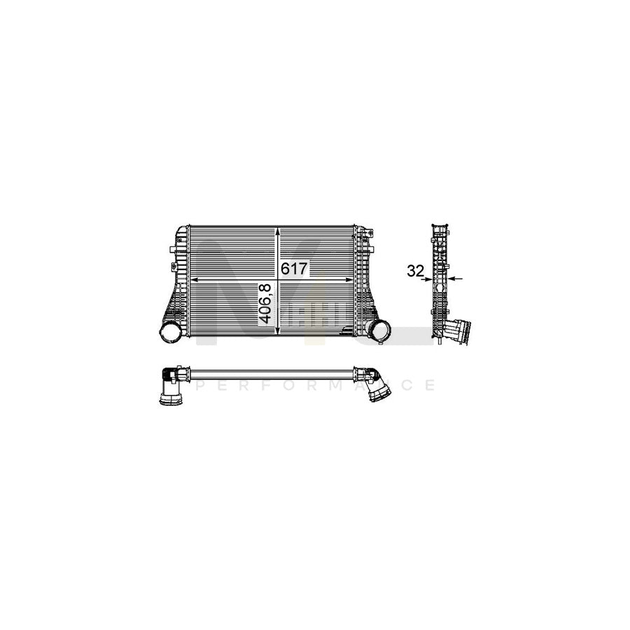 MAHLE ORIGINAL CI 161 000P Intercooler | ML Performance Car Parts