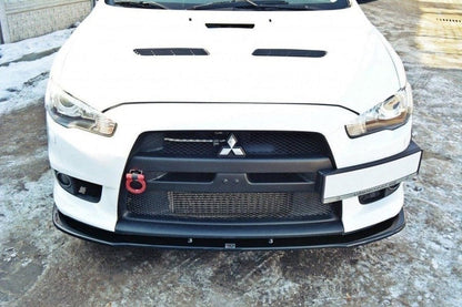 Maxton Design Mitsubishi Lancer EVO X Front Splitter V.1