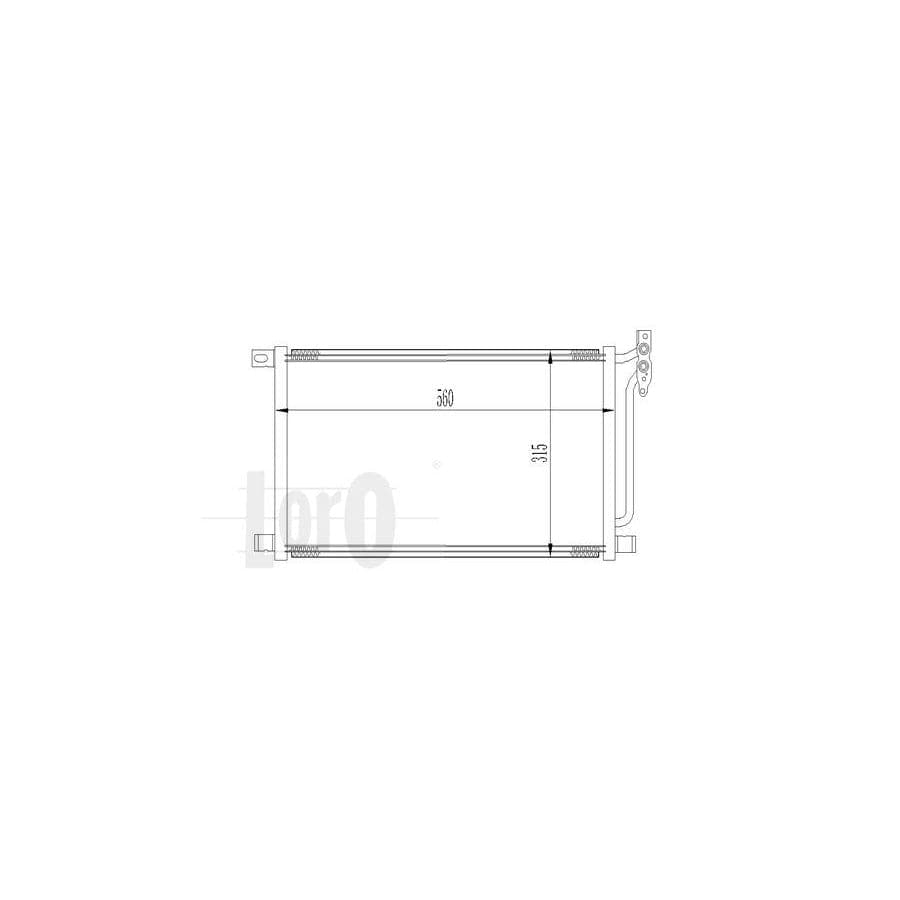 Abakus 0040160009 Air Conditioning Condenser | ML Performance UK