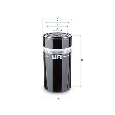 UFI 23.412.00 Oil Filter