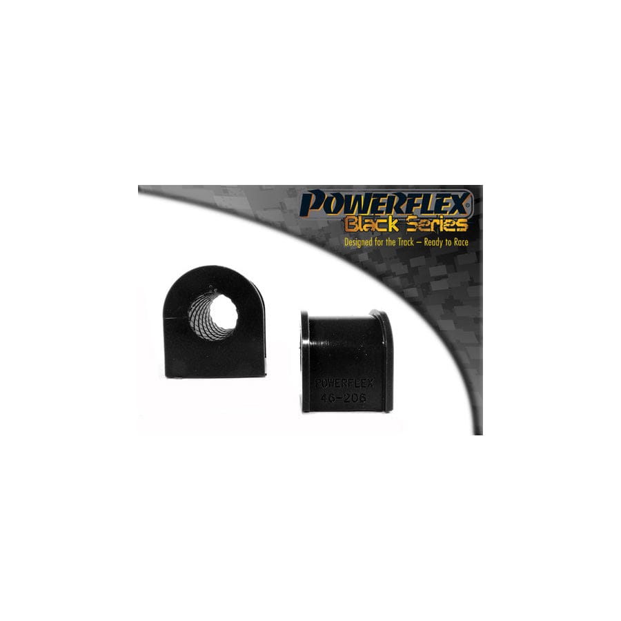 Powerflex PFR46-206-18BLK Nissan 200SX Rear Anti Roll Bar Bush 18mm | ML Performance UK Car Parts