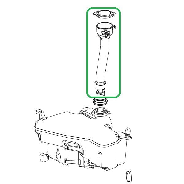 Genuine Lexus 85301-53010 IS Phase 3 Windscreen Washer Bottle Neck