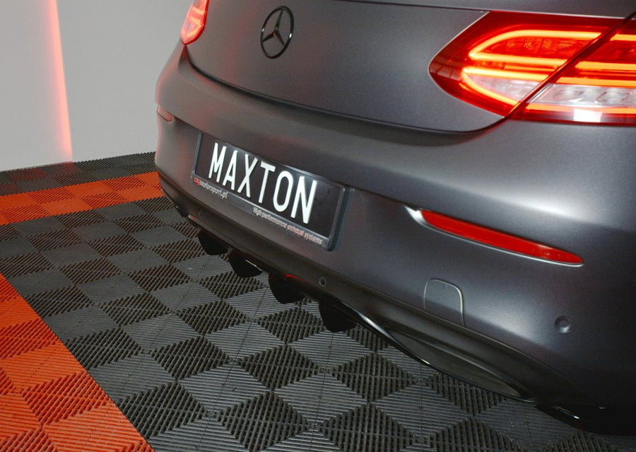 Maxton Design Mercedes Benz C-Class W205 AMG-Line Coupe Rear Valance