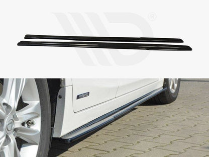 Maxton Design LE-CT-1F-H-SD1T Side Skirts Diffusers Lexus Ct MK1 Facelift (2013-2017)fits | ML Performance UK Car Parts