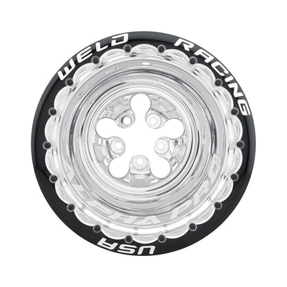 Weld 83XP-515412MP Alpha-1 Pro Wheel 15x15 5x5 ET-178 BS1 Polished Center - Polished Shell