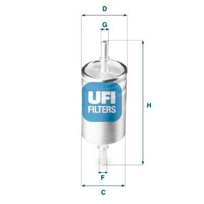 UFI 31.941.00 Fuel Filter