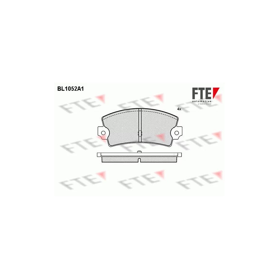 Fte BL1052A1 Brake Pad Set | ML Performance UK Car Parts