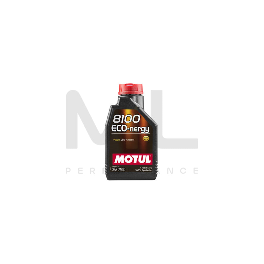 Motul 8100 Eco-nergy 0w-30 Fully Synthetic Car Engine Oil 1l | Engine Oil | ML Car Parts UK | ML Performance