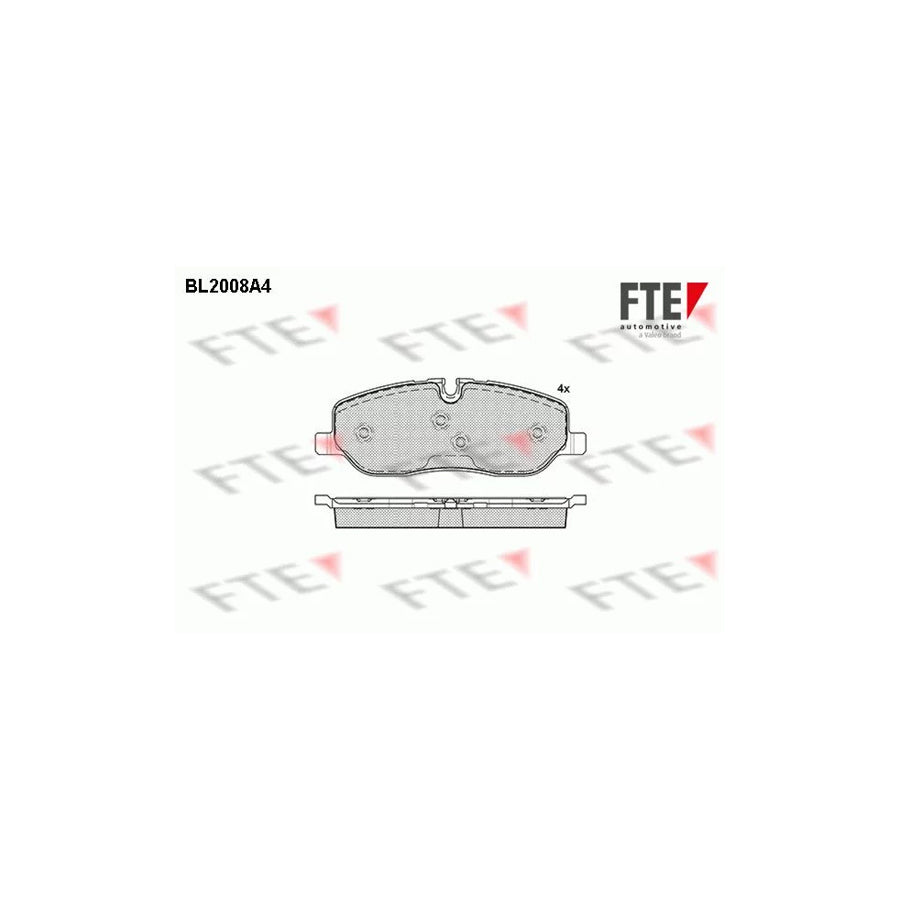 Fte BL2008A4 Brake Pad Set | ML Performance UK Car Parts