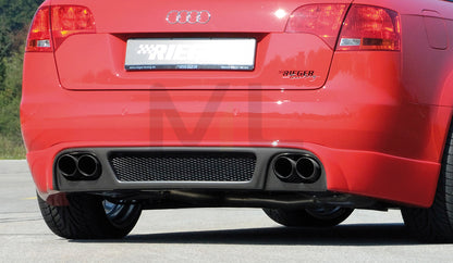 Rieger 00099025 Audi 8E B7 A4 Rear Diffuser 1 | ML Performance UK Car Parts