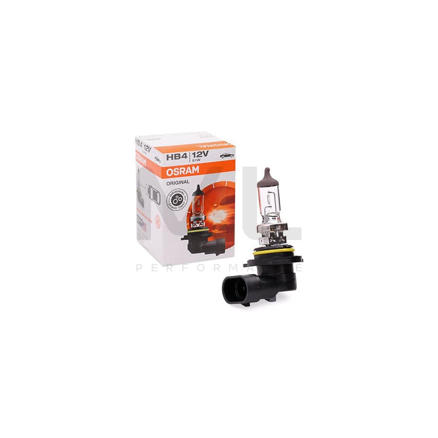 OSRAM ORIGINAL 9006 Bulb, spotlight HB4 12V 51W P22d 3050K Halogen | ML Performance Car Parts