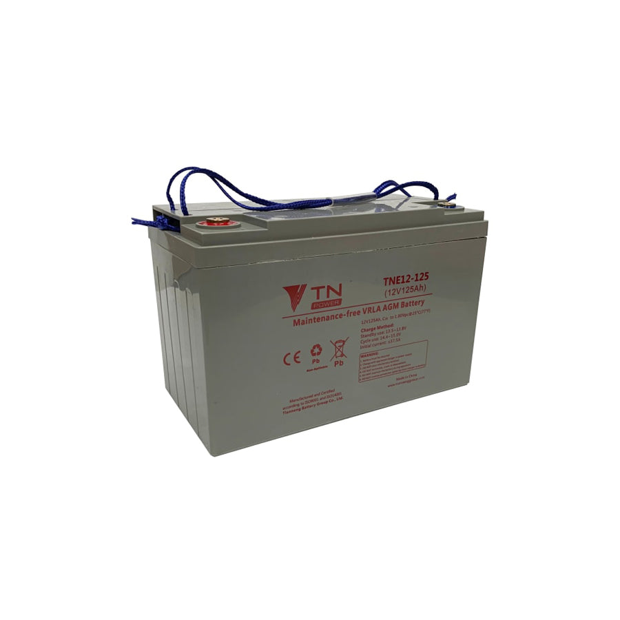 TN Power AGM 12V 125Ah Deep Cycle Battery - TNE12-125 | ML Performance UK Car Parts