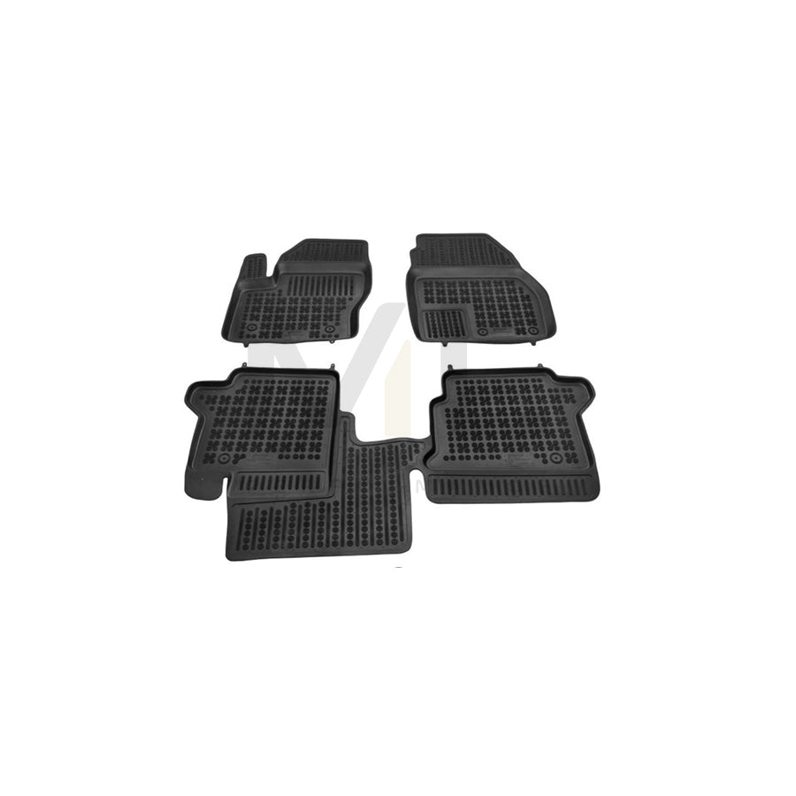 REZAW PLAST 200620 Floor mat set for FORD Tourneo Connect / Grand Tourneo Connect V408 Estate Elastomer, Black | ML Performance Car Parts