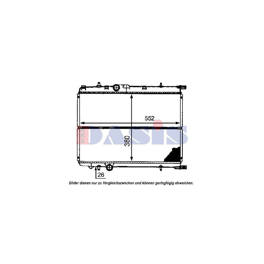 AKS Dasis 821400N Air Conditioning Evaporator | ML Performance UK