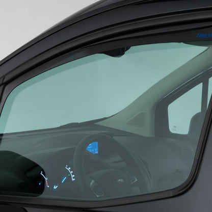 GENUINE FORD 1880814 TRANSIT COURIER & TOURNEO COURIER CLIMAIR®* WIND DEFLECTORS FOR FRONT DOOR WINDOWS, BLACK | ML Performance UK