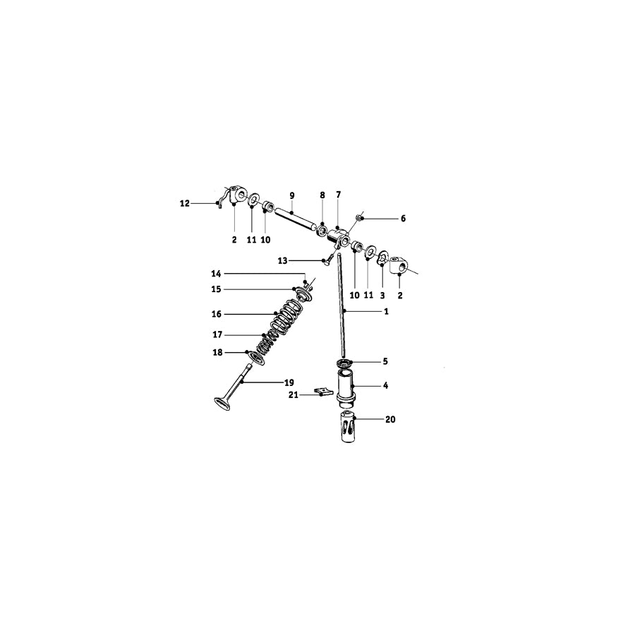 Genuine BMW 11320033120 Valve Pushrod (Inc. R25/3, R25/2 & R25) | ML Performance UK Car Parts