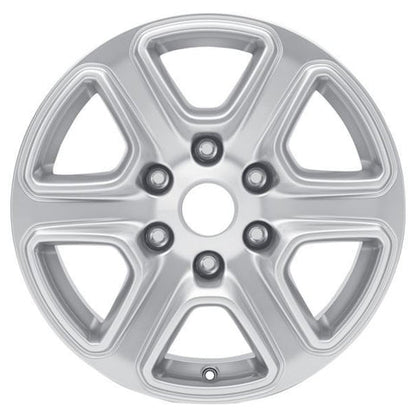 GENUINE FORD 1737242 x4 SET OF 4 RANGER ALLOY WHEEL 17" 6-SPOKE DESIGN, SILVER 2012 - 01/2019 | ML Performance UK