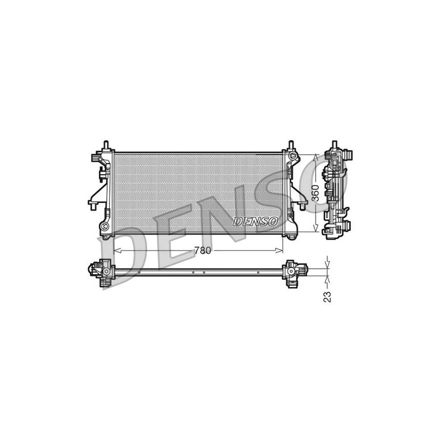 Denso DRM21100 Drm21100 Engine Radiator | ML Performance UK