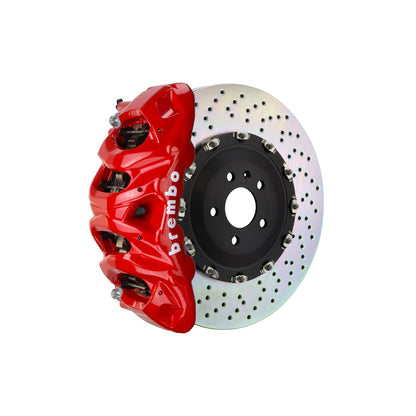 Brembo 1Q1.9607A Audi Front GT 8-Pistons Drilled 2-piece Big Brake Kit 412x38mm (Inc. RS7, S6, S7)