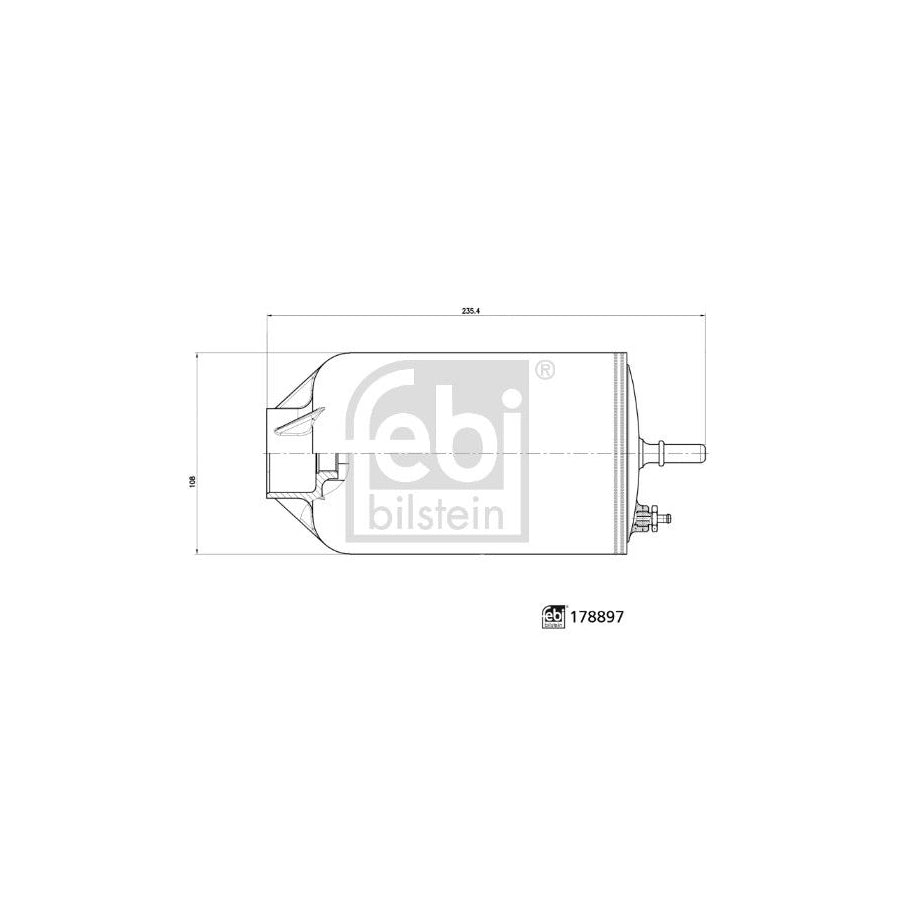 Febi Bilstein 178897 Fuel Filter