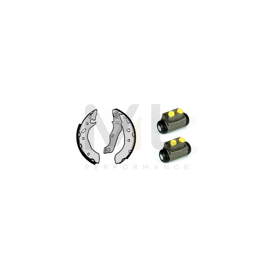 BREMBO STANDARD KIT H 24 054 Brake Shoe Set for FORD FIESTA Ø: 180mm | ML Performance Car Parts