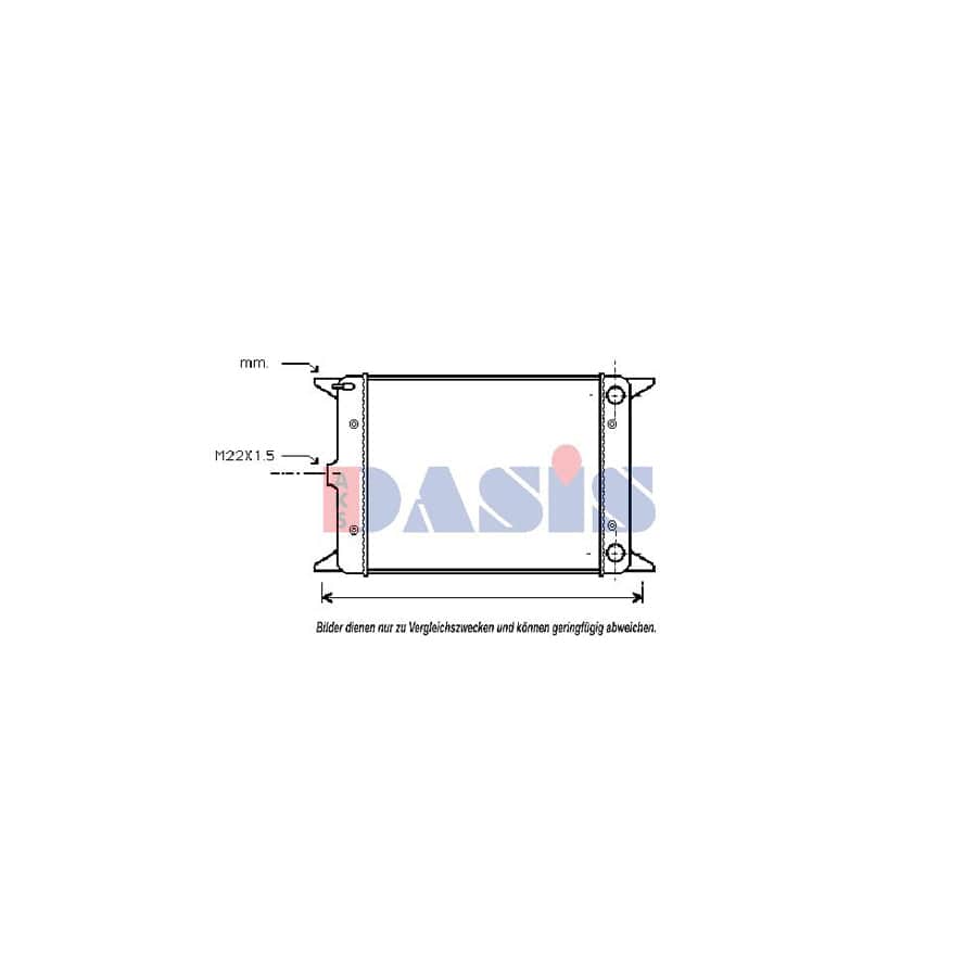 AKS Dasis 040130N Engine Radiator | ML Performance UK