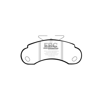 EBC PDKF1274 Mercedes-Benz MB100D Ultimax Front Brake Pad & Plain Disc Kit 2 | ML Performance UK Car Parts