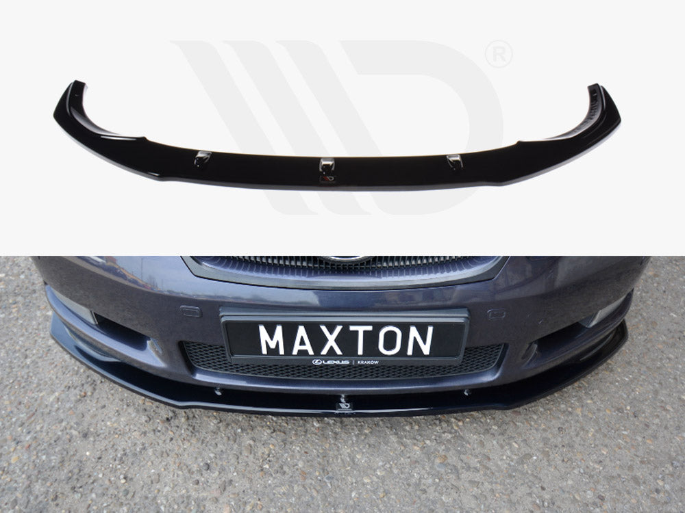 Maxton Design LE-GS-3-FD2T Front Splitter V.1 Lexus Gs MK3 (2005-2007) | ML Performance UK Car Parts