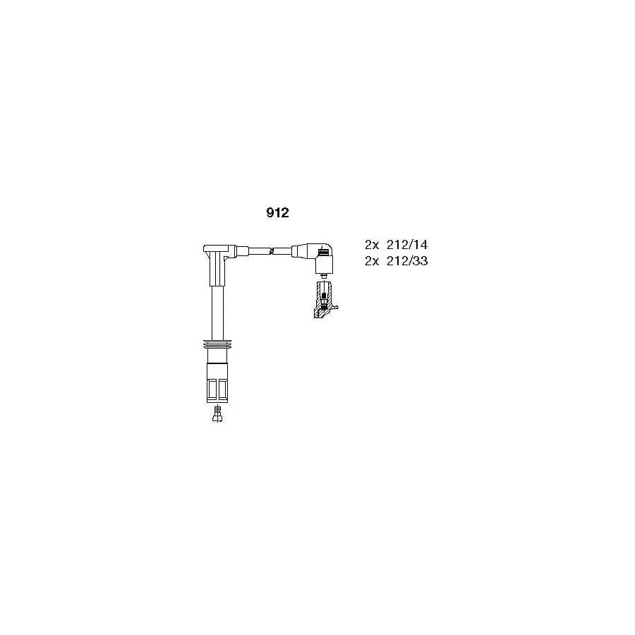 Bremi 912 Ignition Cable Kit