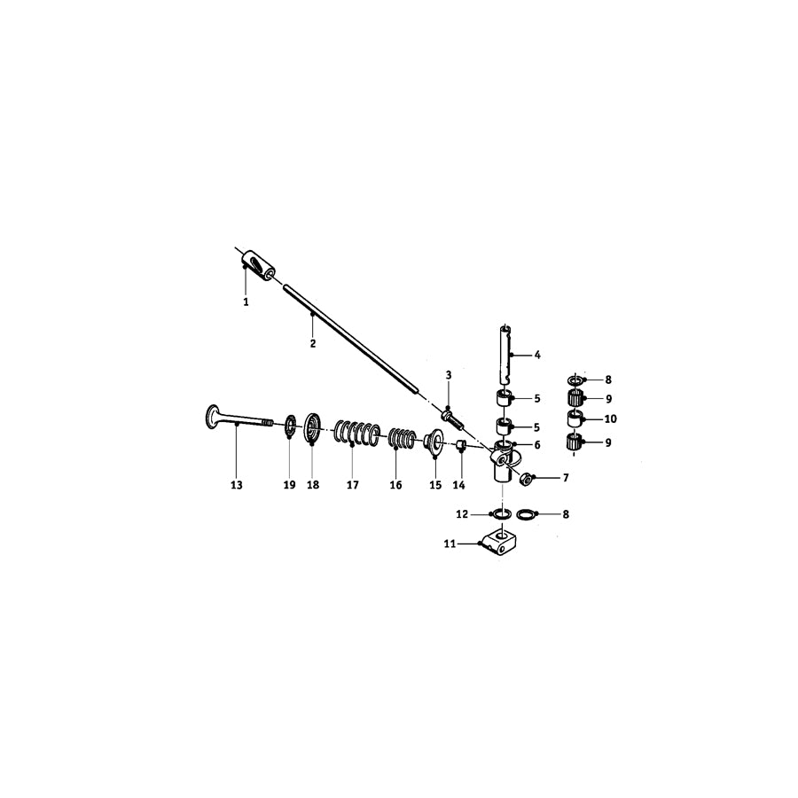 Genuine BMW 11320033170 Valve Pushrod (Inc. R51/3, R50 S & R50) | ML Performance UK Car Parts