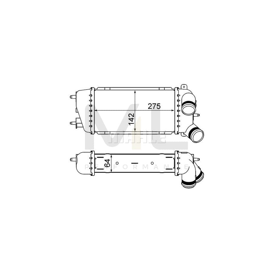 MAHLE ORIGINAL CI 309 000S Intercooler | ML Performance Car Parts
