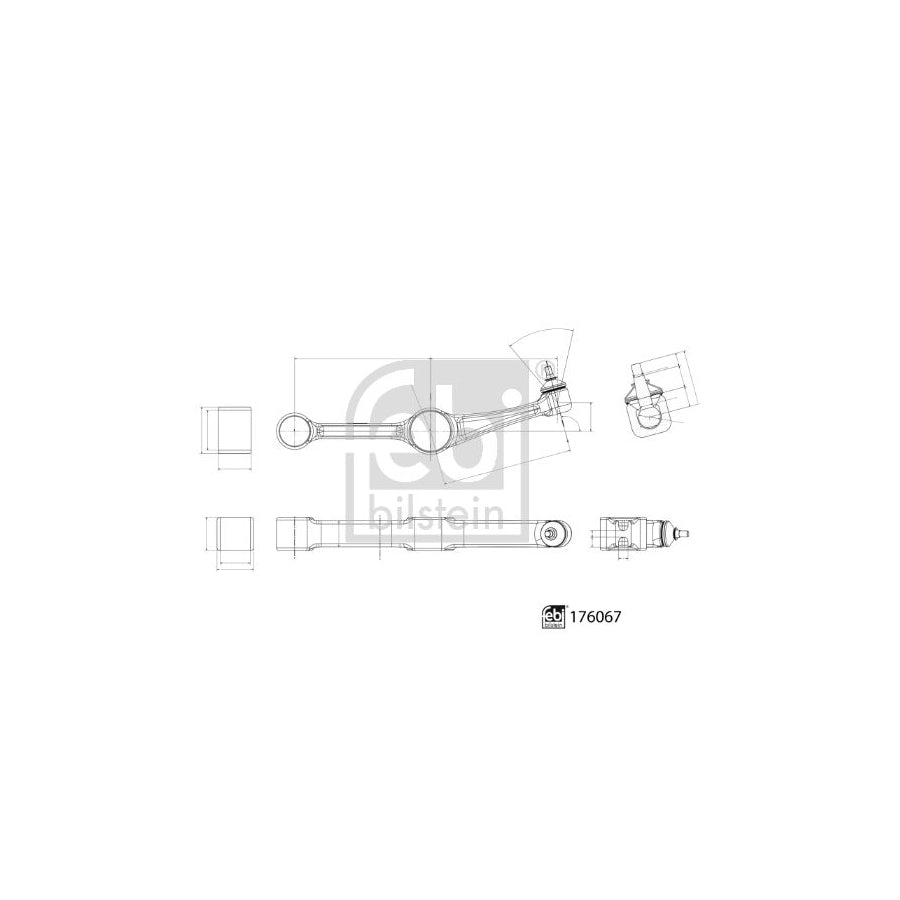 Febi Bilstein 176067 Suspension Arm