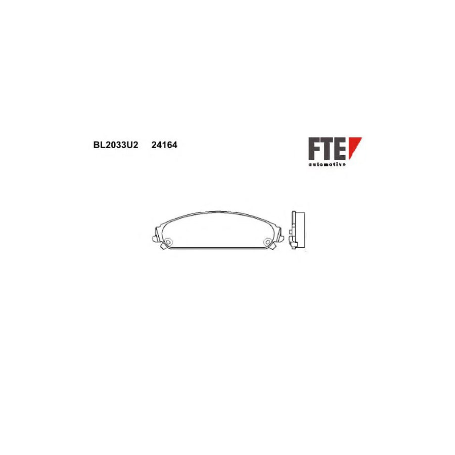 Fte BL2033U2 Brake Pad Set | ML Performance UK Car Parts