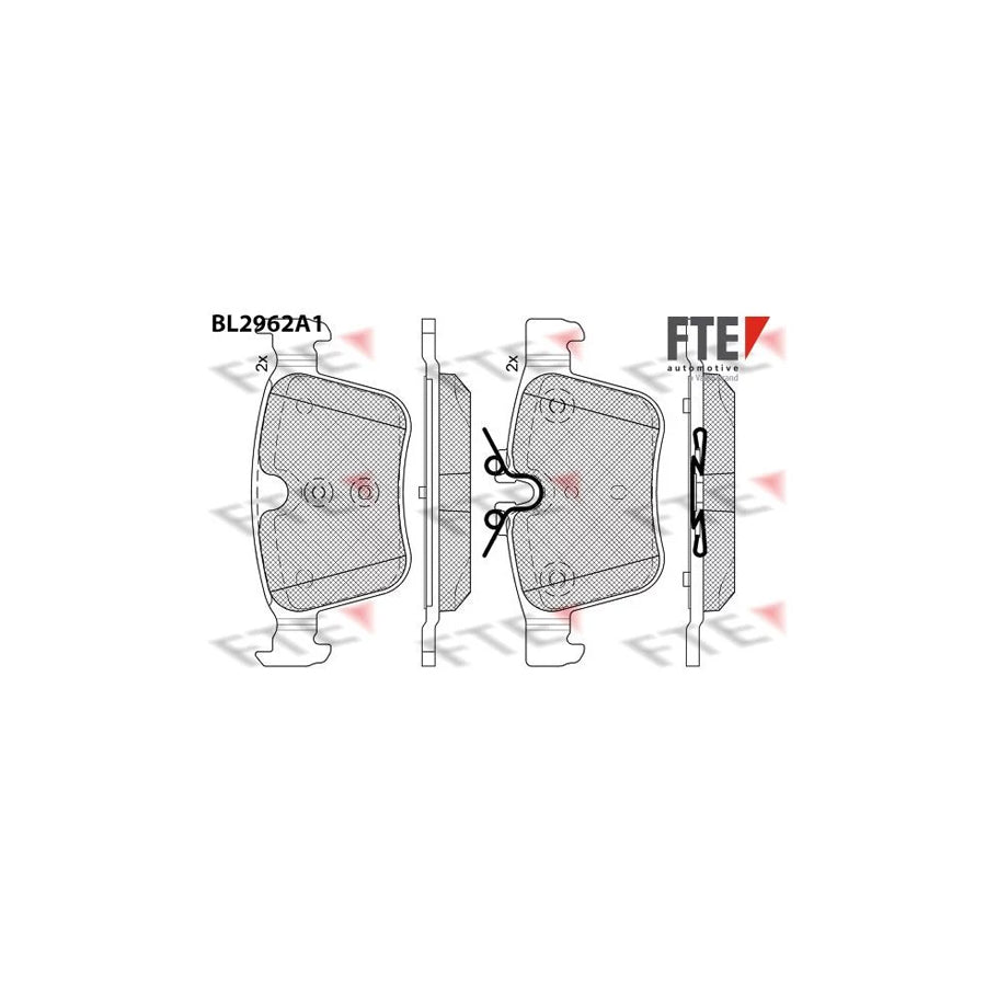 Fte BL2962A1 Brake Pad Set | ML Performance UK Car Parts