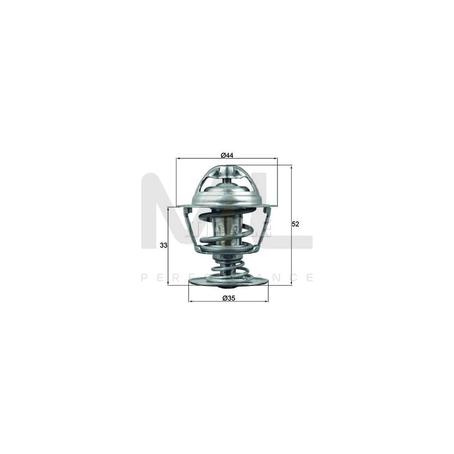 MAHLE ORIGINAL TX 173 88D Engine thermostat Opening Temperature: 88��C, with seal | ML Performance Car Parts