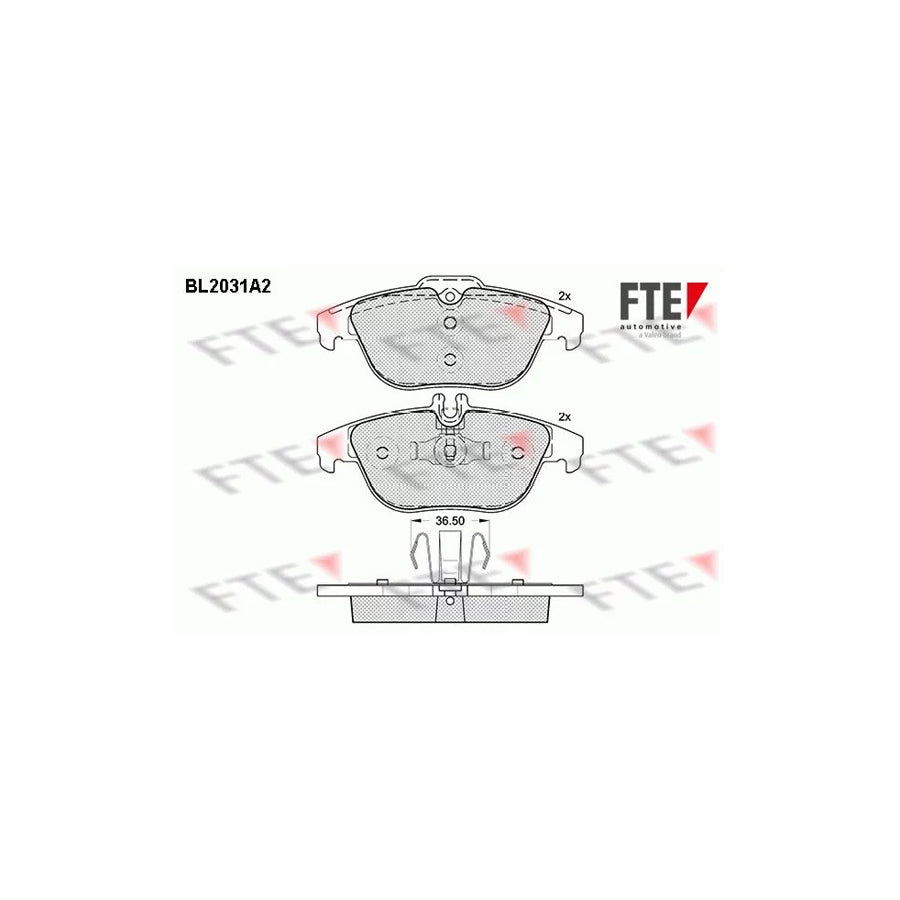 Fte BL2031A2 Brake Pad Set | ML Performance UK Car Parts