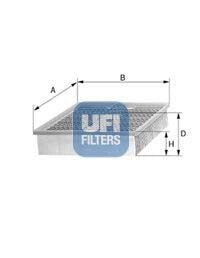 UFI 30.893.03 Air Filter